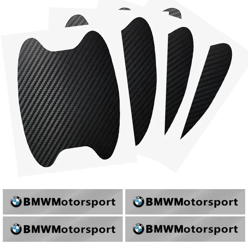 8 ks Ochranná fólie na auto Stylingová nálepka na dveře Ochranná fólie proti poškrábání rukojeti auta Pro BMW F30 F10 E90 F20 E46 E60 E70 E91
