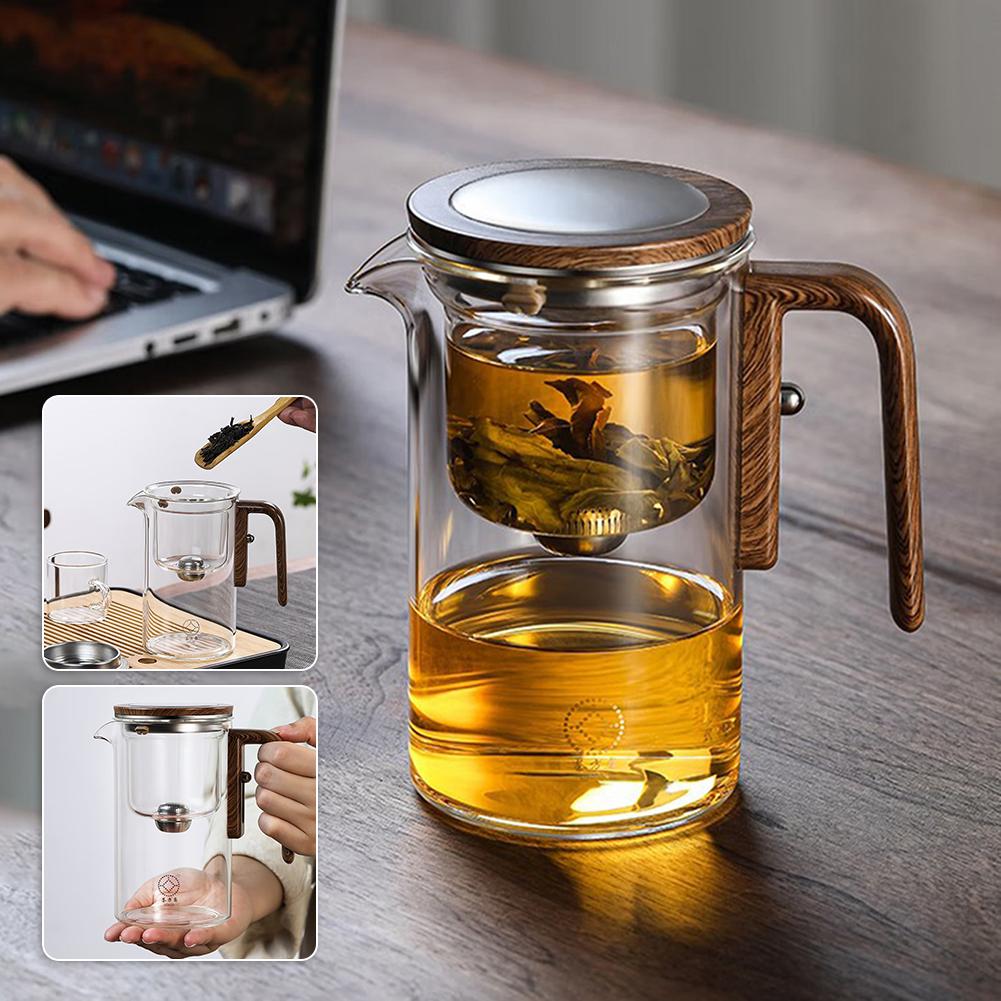Full Glass Liner Elegant Tea Maker Teapot Large Capacity Borosilicate Glass Teapot Perfect Present For Family