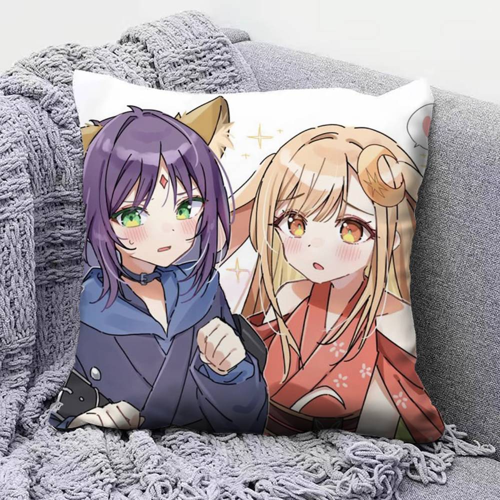 Princess kaguya AAnime Pillow Covers Home Sofa Cushion Covers and Aecorative Custom