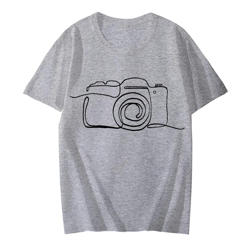 Tricouri Grafice pentru Fotografi Topuri Haine Iubitor de Aparate Foto Tricou Homme Fotografie Tricou pentru Bărbați Mânecă Scurtă Haine pentru Bărbați