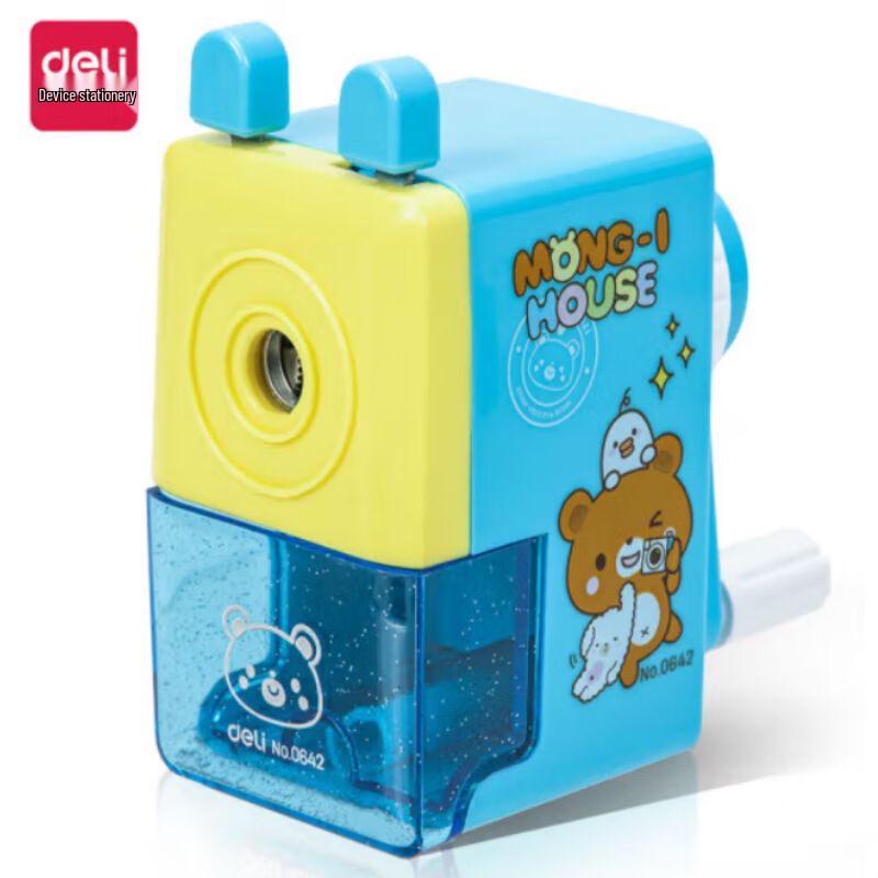 Deli 0642 Hand-Crank Pencil Sharpener