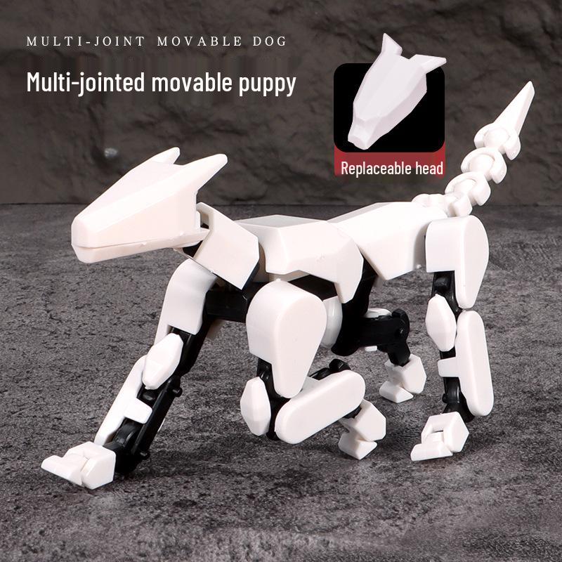 Lucky 13-Joint Action Figure: Trendy 3D Decompression Toy & Ornament.
