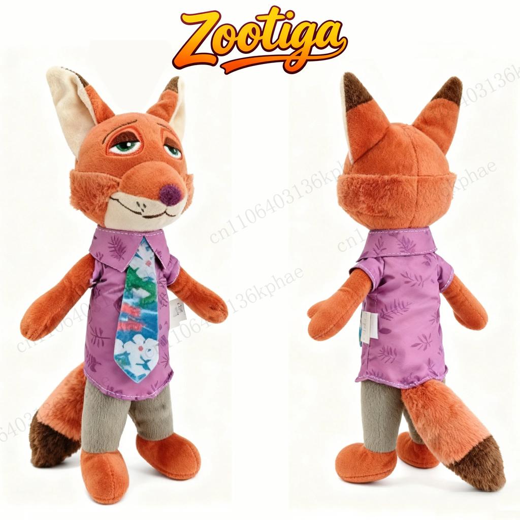 Peluche di Nick e Judy di Zootropolis - Bambola Morbida Carina Regalo di Natale Compleanno