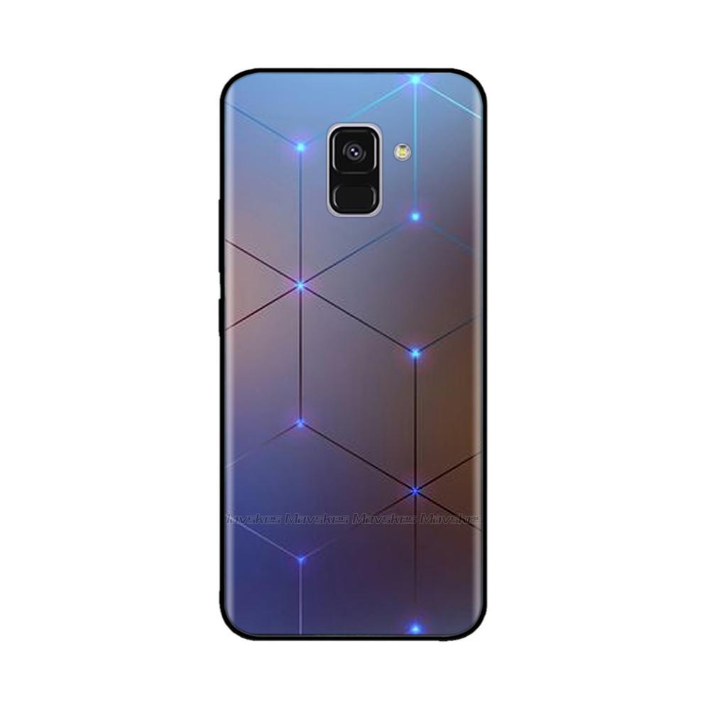 Für Samsung Galaxy A8 2018 Hülle Weiche TPU Handy Rückseite Für Samsung A8 Plus 2018 A730 Cover GalaxyA8 A 8 Silikon Stoßstange Hülle