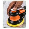 10Pcs 5Inch Hook Loop Sandpaper Sanding Discs For Angle Grinder 6 Holes for Dust Extraction Dry Wet Sanding