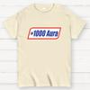 +1000 Aura Art Print Cotton Summer Casual Cool Loose T-Shirt