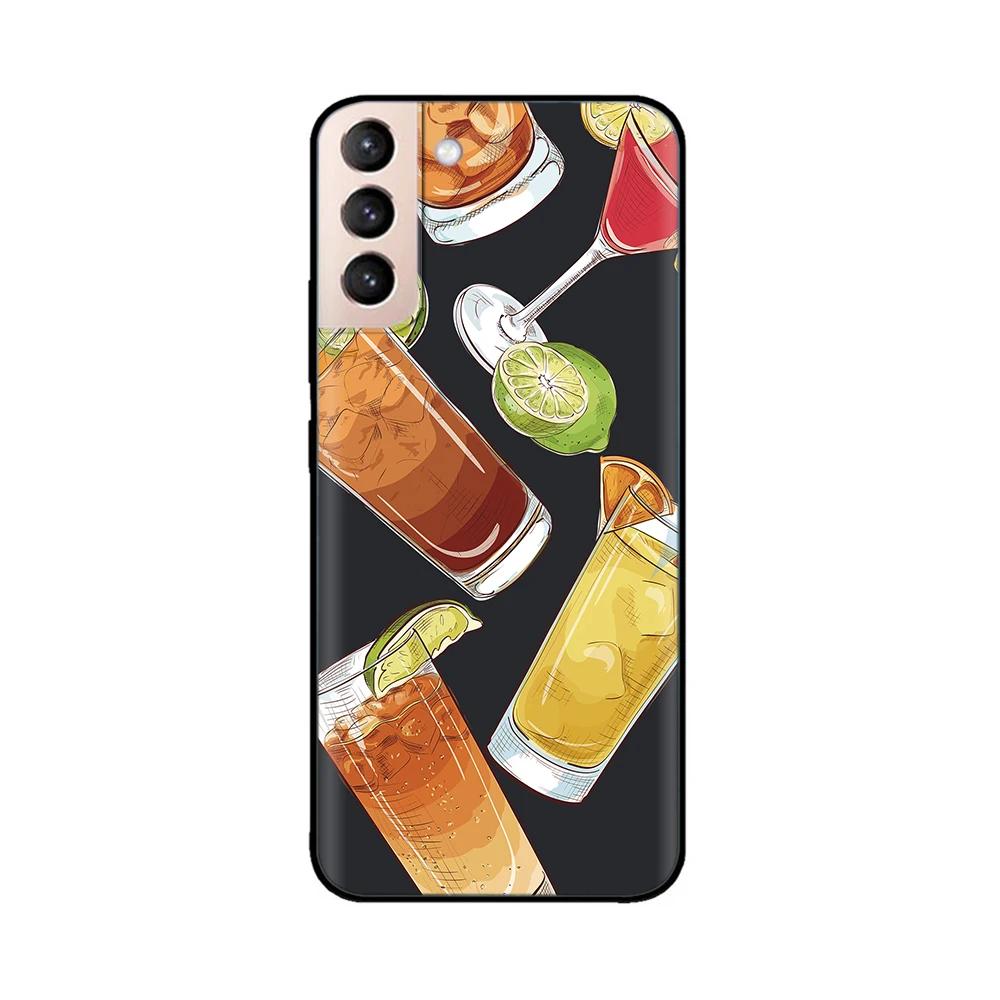 For Samsung Galaxy S21 Plus Case Soft Black Silicone Cover Protective Shell For Samsung Galaxy S21 Plus Ultra S21+ FE 5G Case