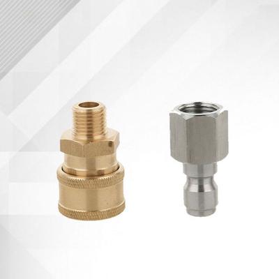 4Pcs Pressure Washer Quick Connector Easy Connect Fitting 1//4/" G Male Pipe
