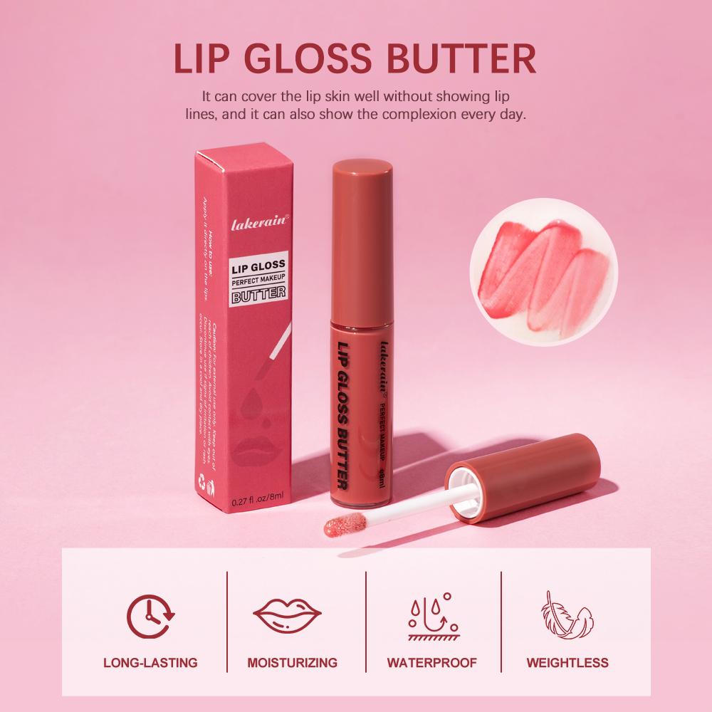 Lip Liner And Butter Non-stick Cup Lip Gloss Moisturizing Mirror Lip Gloss Lasting Color Lip Glaze Dye Liquid Makeup For Women