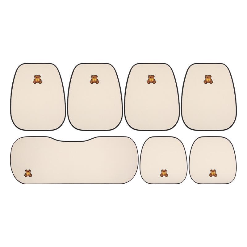 Adorable Bear Car Seat Cushion for Changan X7 PLUS, EADO, YIDAR CS75, CS55 - All Seasons