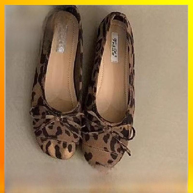 Ballerinas für Damen aus PU-Material mit weicher Sohle für den täglichen Gebrauch Frühling 2024