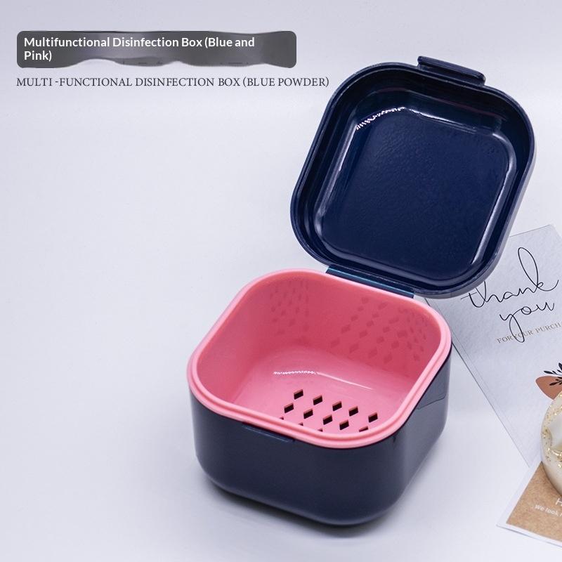 Non-Toxic Multifunctional Disinfection Box Double Layer Soaking Feature for Nail Art Tools Salon Manicure
