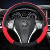 Car Steering Wheel Cover Leather For Nissan Almera X-Trail Grand Livina Navara Serena March Teana C27 Qashqai Terra Accessories