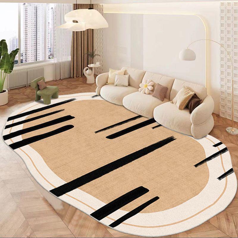 Luxury Irregular Carpets Living Room Decoration Home Coffee Table Anti-slip Large Size Rugs Bedroom Washable Soft Floor Mat