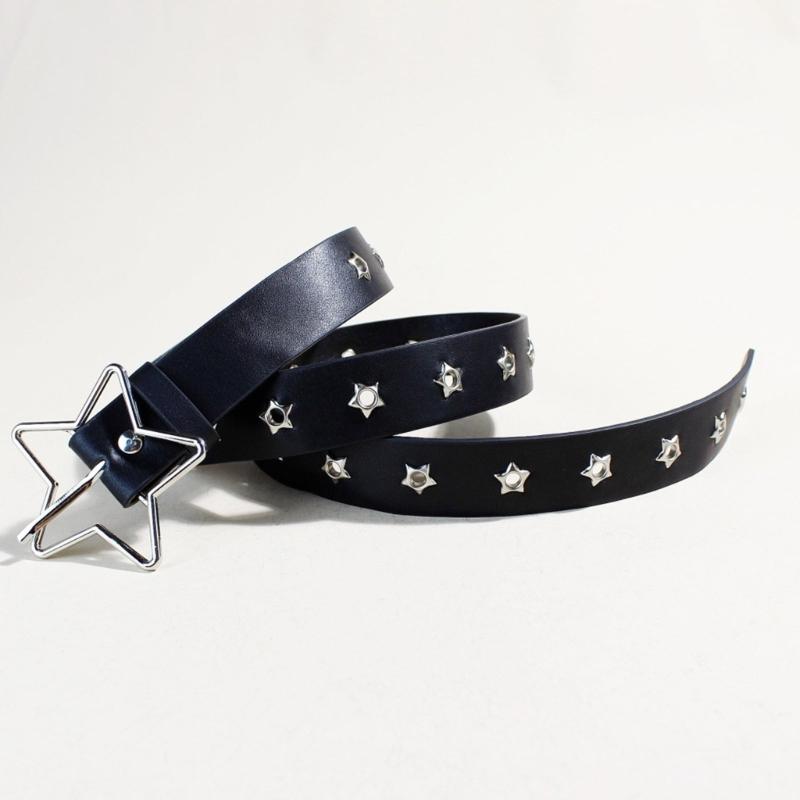Unique Waist Belt Unique Star Simple Buckle for Stage Dancers Costume Jewelry Waist Body Jewelry Modern Buckle
