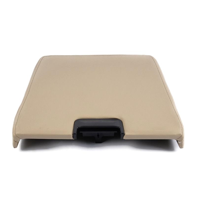 Auto Black Center Console Lid Kit Replacement Fit for Pickup Truck SUV Automobile Replacement
