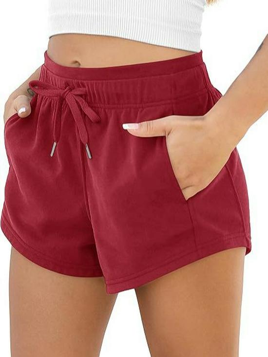 2025 Versatile Straight-Leg Loose-Fit Yoga Running Shorts with Breathable Pockets