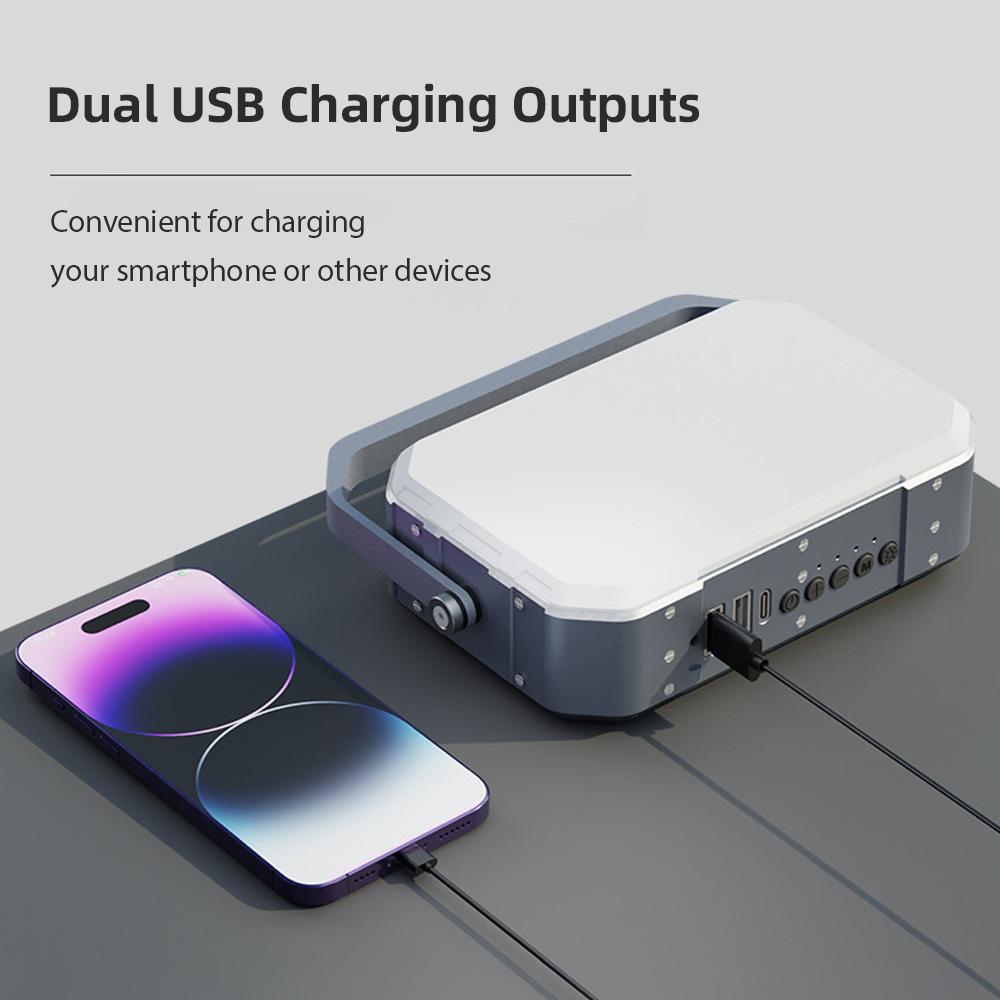 Přenosné LED video světlo Dvoubarevné teplotní fotografické výplňové světlo 3000K-9500K Vodotěsné IP65