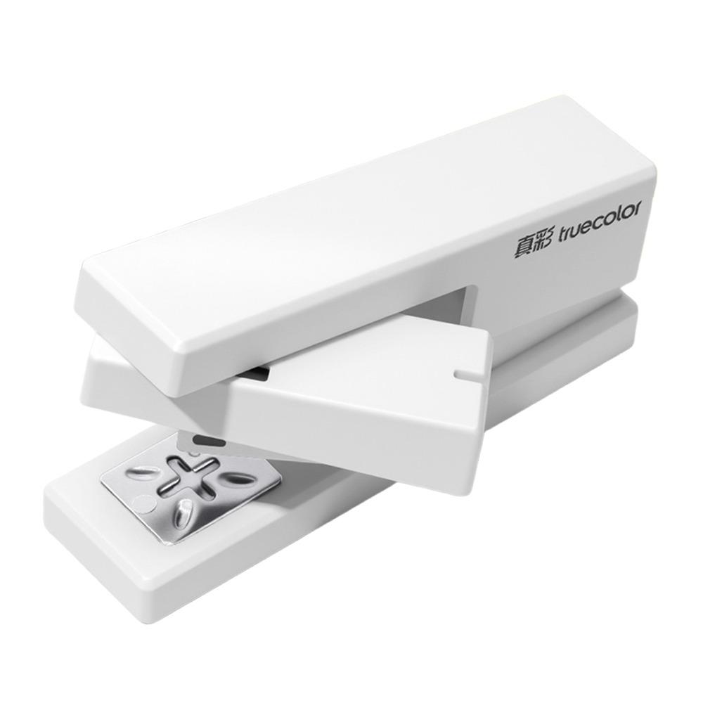 Use 24/6 Staples Stapler Heavy Duty 360 Degree Rotary Long Stapler Multifunction Metal Bookbinding Machine Bookbinding Supplies белый