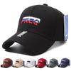 Popular Unisex Embroidered Baseball Cap - Large Fit, Hard Brim, Duckbill Design, Youth Letter Style for Spring/Summer.