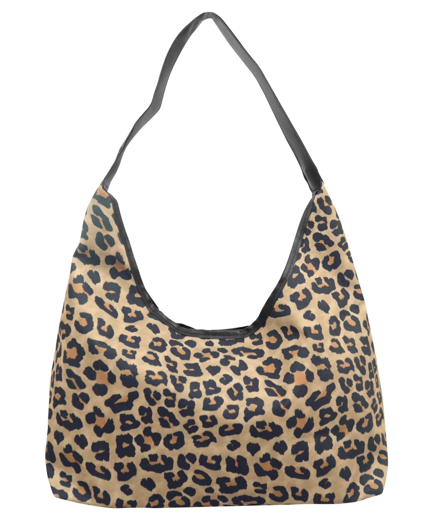 

Kobe Lettuce Leopard Print HandbagTote Bag, AutumnWinter [B1606] Free Size, Brown