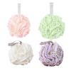 Bath Ball Soft Texture Bath Sponge with Tight Mesh Weave Rich Foam Gentle Exfoliating Puff High Absorbency Bath Sponge Bath Accessory