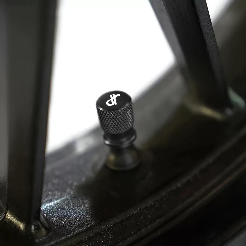 4PCS Aluminum Alloy Car Tire Valve Caps Airdust Waterproof Tyre Rim Stem Cover for Models DR Zero DR3 5.0 4 6 F35 DR 1 2 3 S2