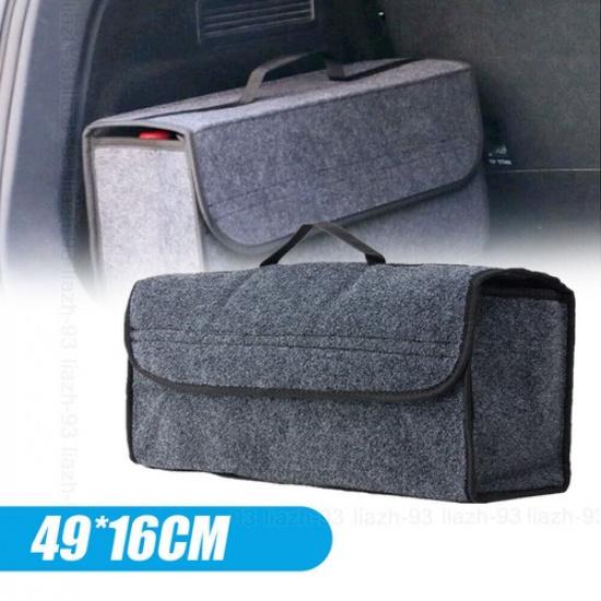 Car Trunk Storage Bag Basket Auto Rear Seat Bag Organizer Interior Accessories