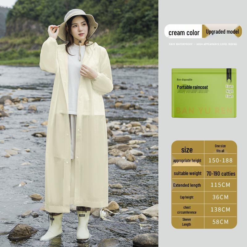 "Children's Full-Body Rainstorm-Proof Disposable Raincoat for Boys and Girls with Backpacks"