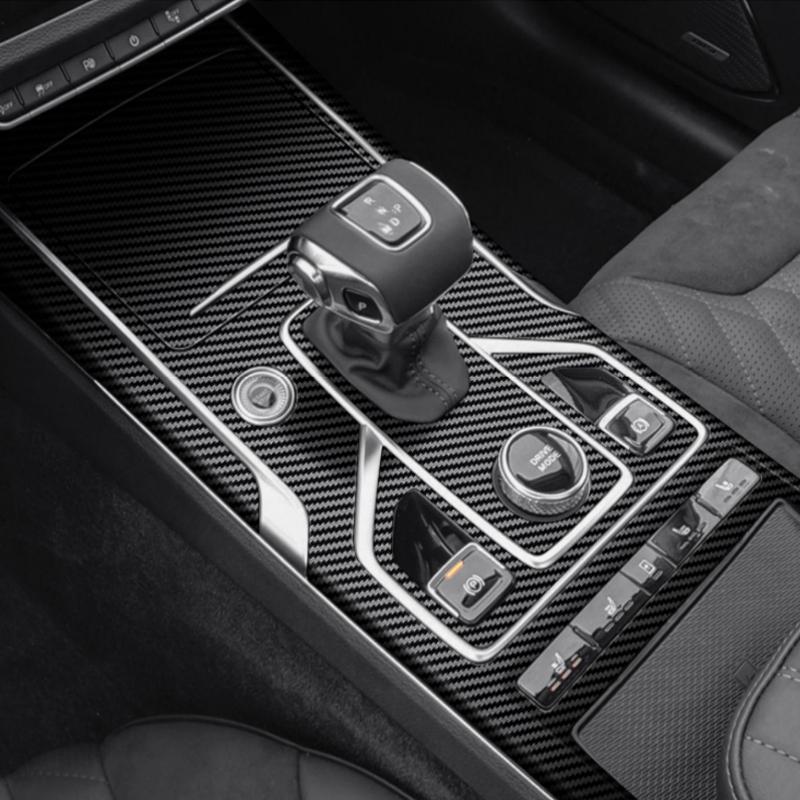 Car Interior Sticker For HONGQI HS5 2019-2025 Lifting Window Panel Decal Inner Door Gear Box Dashboard Film Auto Accessories