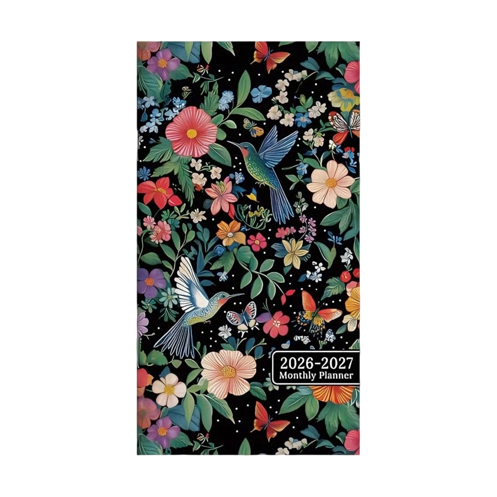 

Pocket Calendar 2026-2027 - Date Planner, Portable Schedule Organizer, Monthly & Yearly Planner One Size