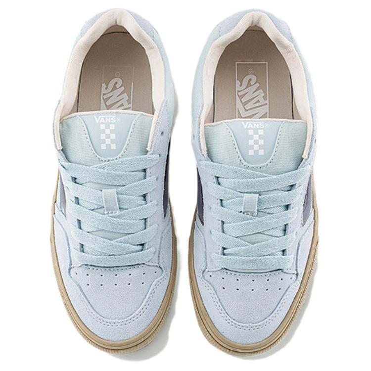 Vans Caldrone Low top Skateboard Shoes Women's Light Blue VN0007P9FOA