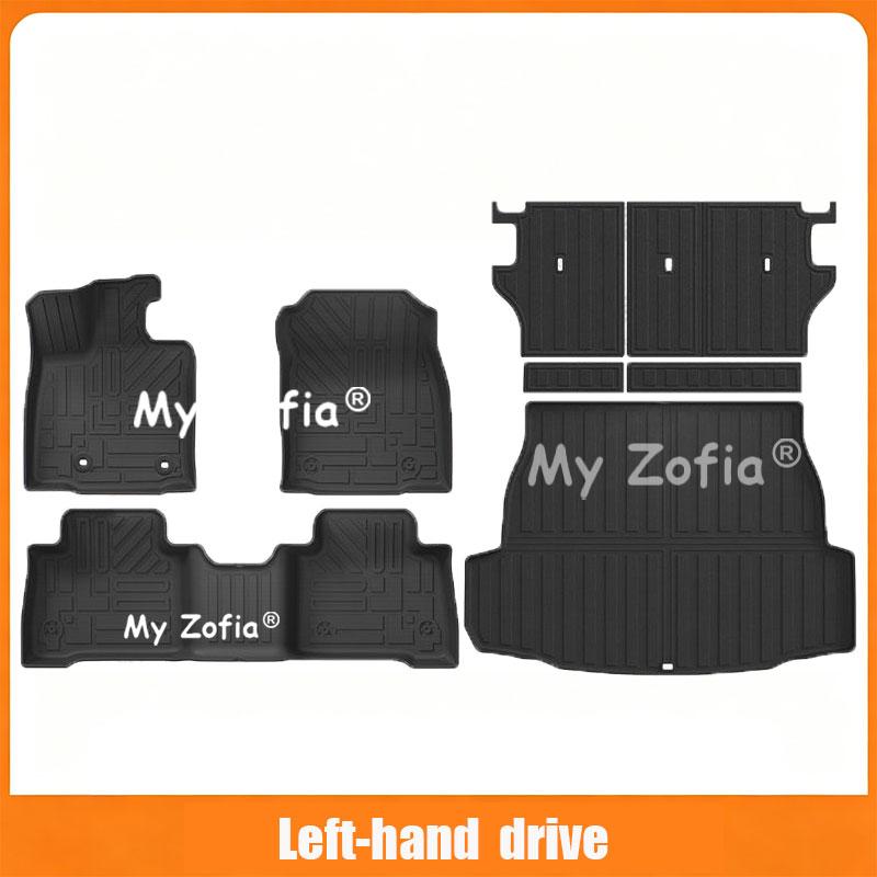 For Toyota RAV4 XA60 2026 2027 Waterproof TPE Car Floor Mats Custom Fit Auto Foot Pads Carpet Interior Modification Accessories
