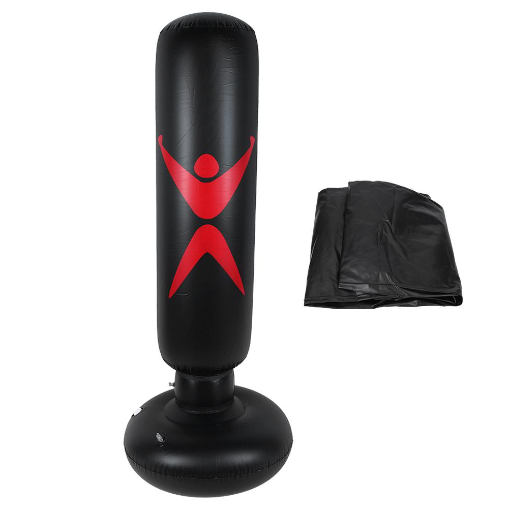 Sandbag PVC Fitness Hit Sandbag Adults Children Inflatable Column Punching Bag Inflatable Punch Bag