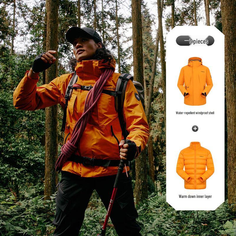 Toread 3-in-1 Down Hard Shell Jacket L
