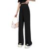 Women's Summer Ice Silk Maternity Pants - Thin, Straight Leg, Petite, Drapey Wide-Leg Style