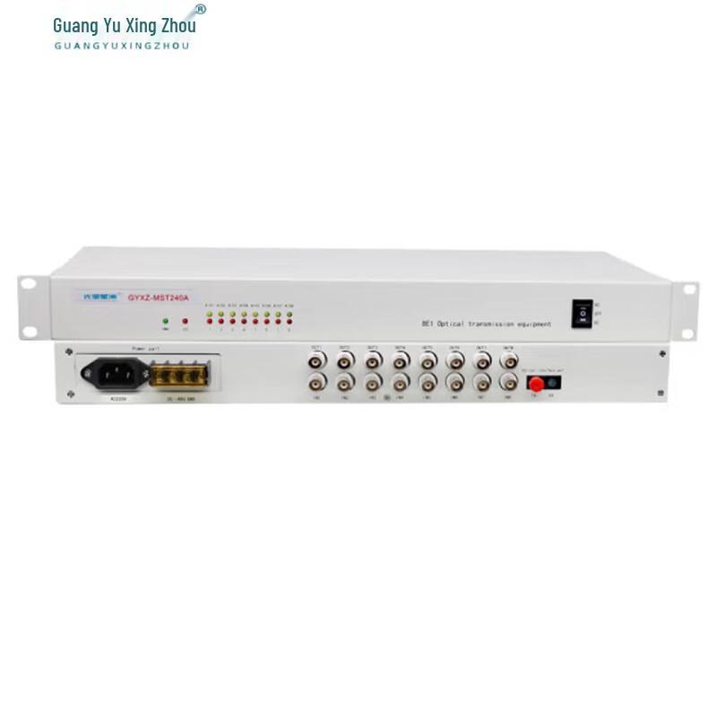 8-Channel E1 PDH Fiber Optic Transceiver