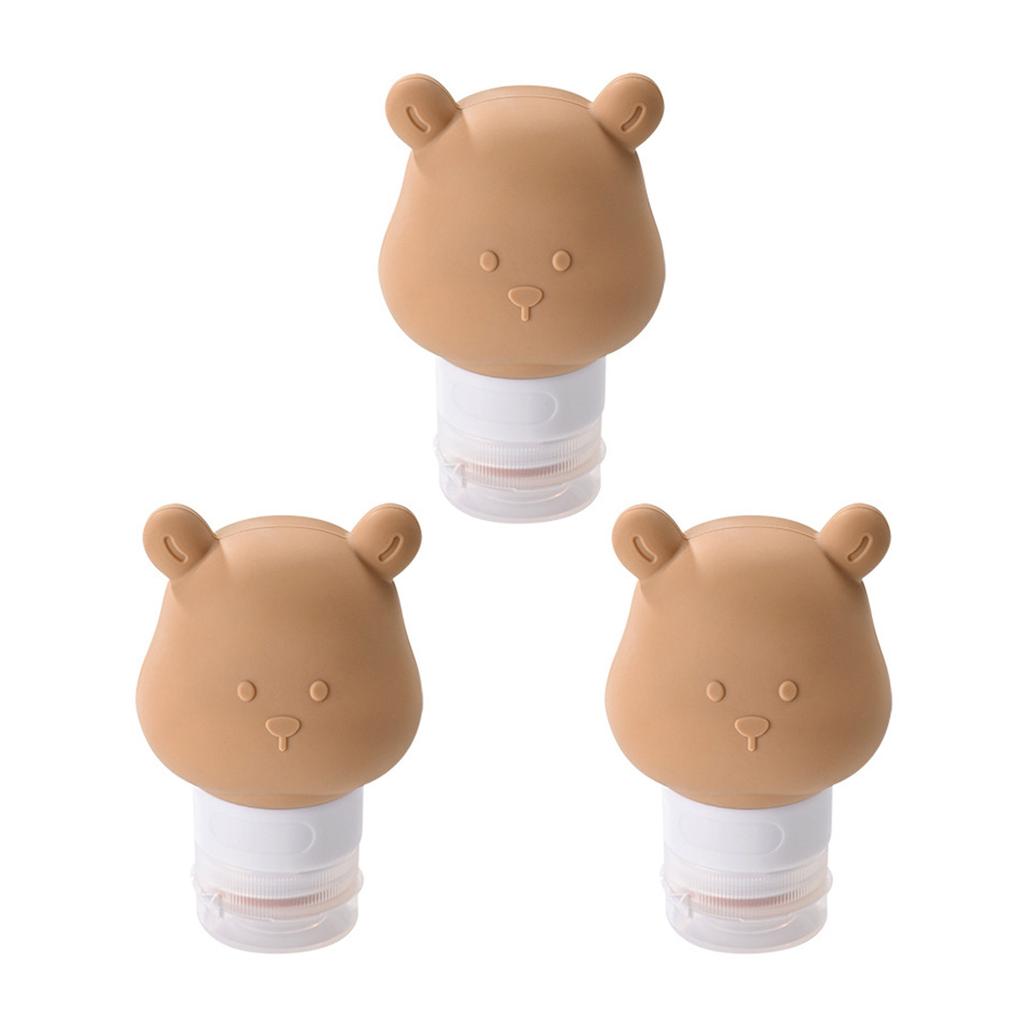 Szczelne butelki podróżne Silikonowe, wyciskane, napełniane, szampony, kosmetyki, pojemniki na kosmetyki, przenośne pojemniki na płyny