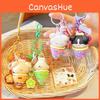 Resin Puppy Cute Candy Cone Cartoon Keychain Pendant For Backpack Gift And