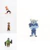 Set di 12 mini bambole di Zootopia dai colori vivaci, con Judy Hopps e Nick Wilde, perfette per i bambini.