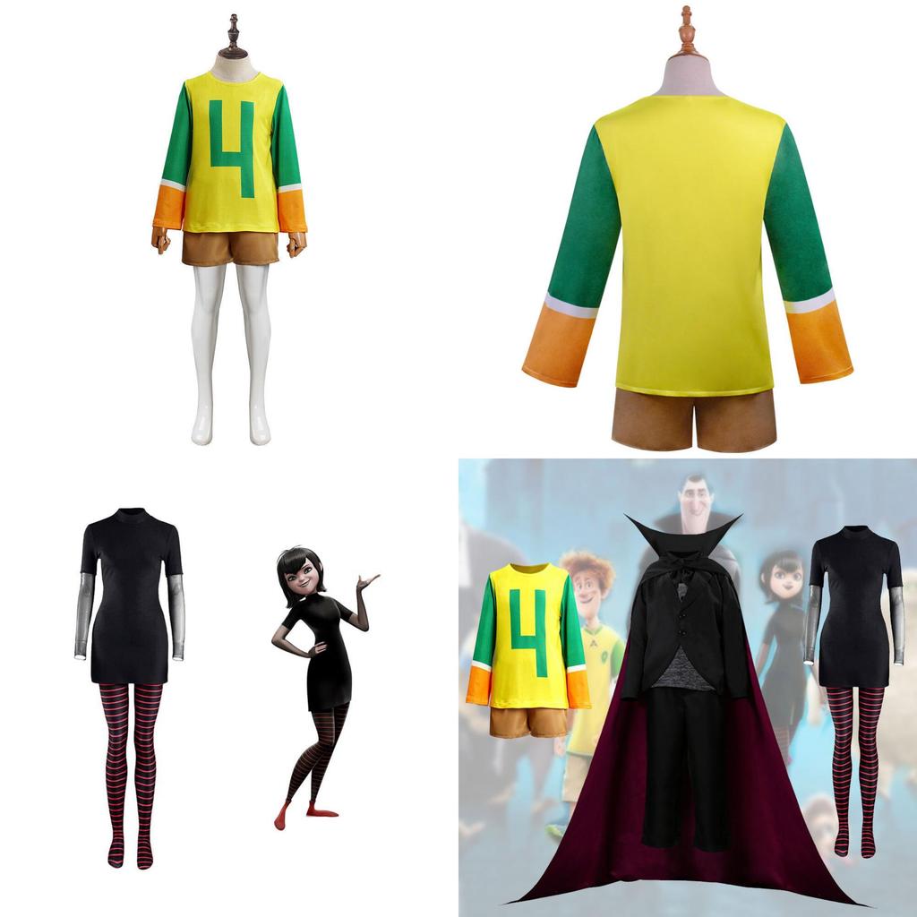 Hotel Transylvania Draculaura Mavis Jonathan Vampir Weihnachtsfeier Cosplay Kostüm
