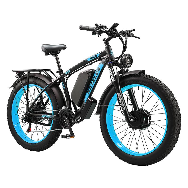 KETELES K800 Divkāršs 1000W E-velosipēds Kopā