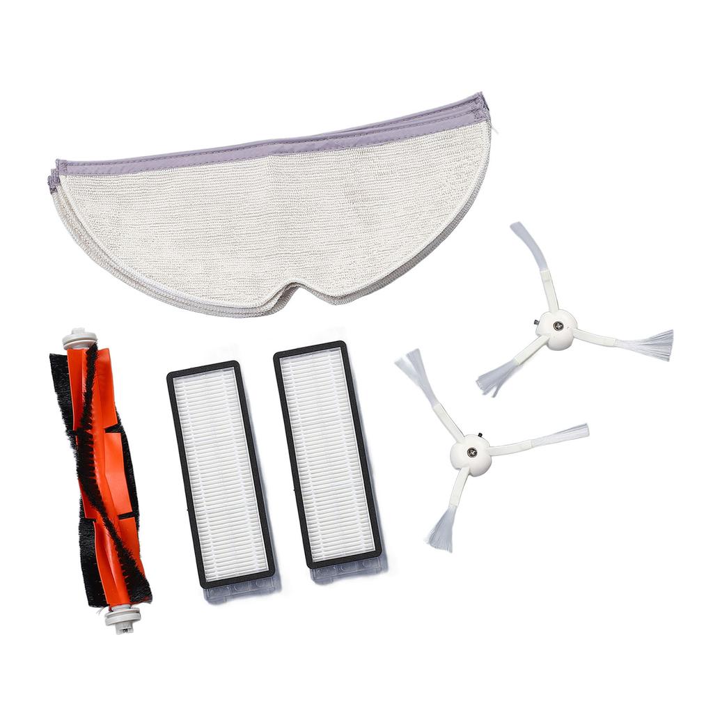 Robot Vacuum Cleaner Accessory Replacement Kit with Filters Side Brushes Mop Cloths Main Brush for