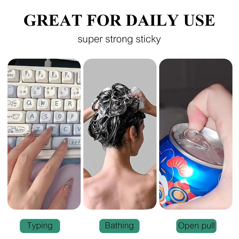 240 Pcs Waterproof Double Sided False Nail Art Adhesive Tape Glue Sticker Diy Tips Fake Nail Acrylic Manicure Gel Makeup Tools