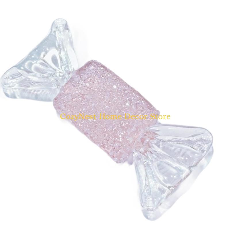 92MF Фигурка Сладостей Стеклянная Цветная Конфетная Елочная Игрушка Стеклянная Статуэтка-Скульптура Сладостей