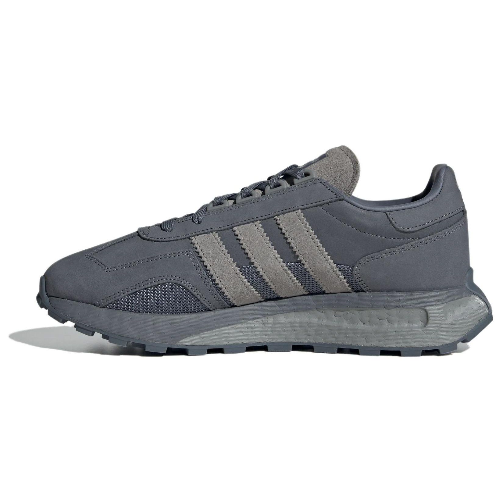 

Adidas Originals Retropy E5 Retro Comfortable Sports Fabric Durable Lightweight Low-Top Running Shoes Unisex Sneakers Dark-Gray IF3949 42