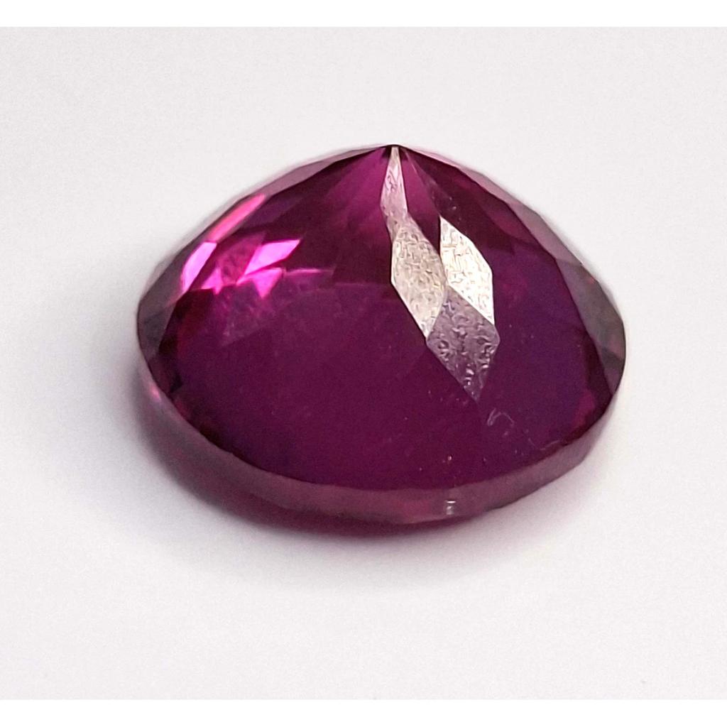 Round Cut Natural Dark Pink Sapphire 9-11 Ct Fabulous Certified Loose Gemstone