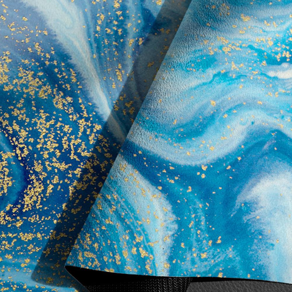 Pilates Reformer Matte Schweißabsorbierend Pilates Wildleder Gummi Yogamatte Tragbare Pilates Reformer Maschine Handtuch für Balance Training