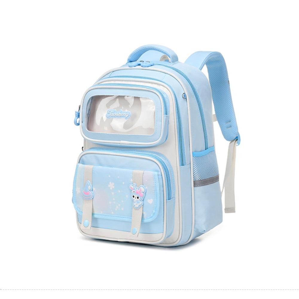 New schoolbag girls 1st to 3rd grade cartoon cute backpack women's large-capacity Korean version backpack