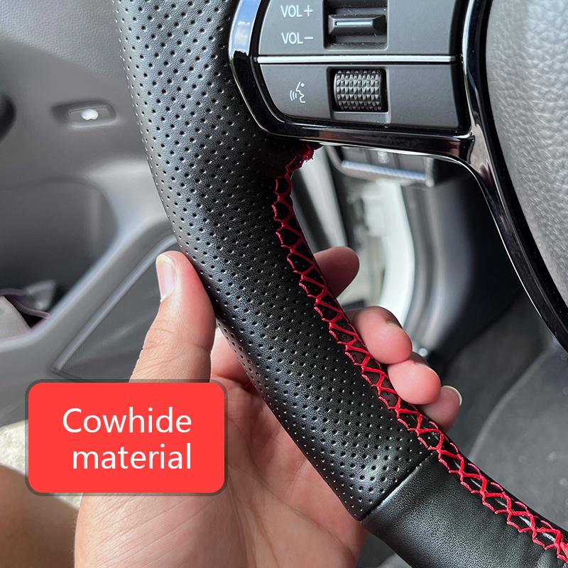 For HONDA Civic 11th Gen Accessories Steering Wheel Cover Crv Car Accessories Interiors Honda Accord Sport Trim